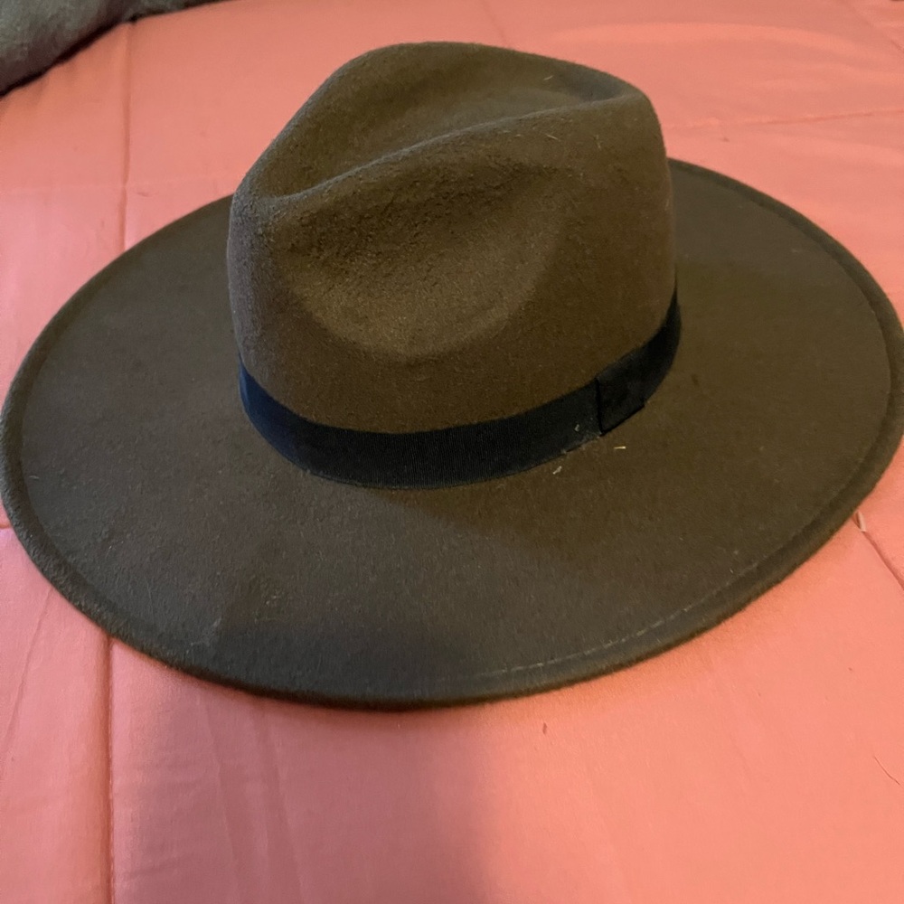 Lizard Thicket boutique Stylish Brown Wide-Brim Hat
